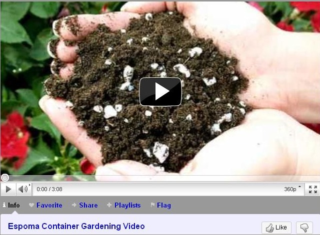 Espoma on Growing in Containers