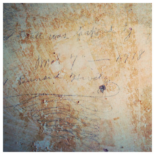 Signature-on-the-Plaster-dating-to-March-7,-1918