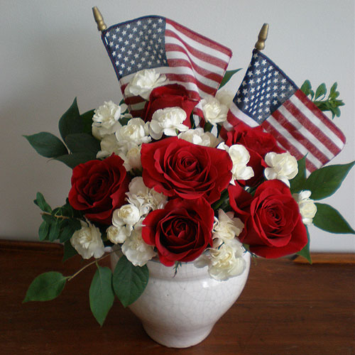 Learn How to Create Patriotic Floral Arrangements