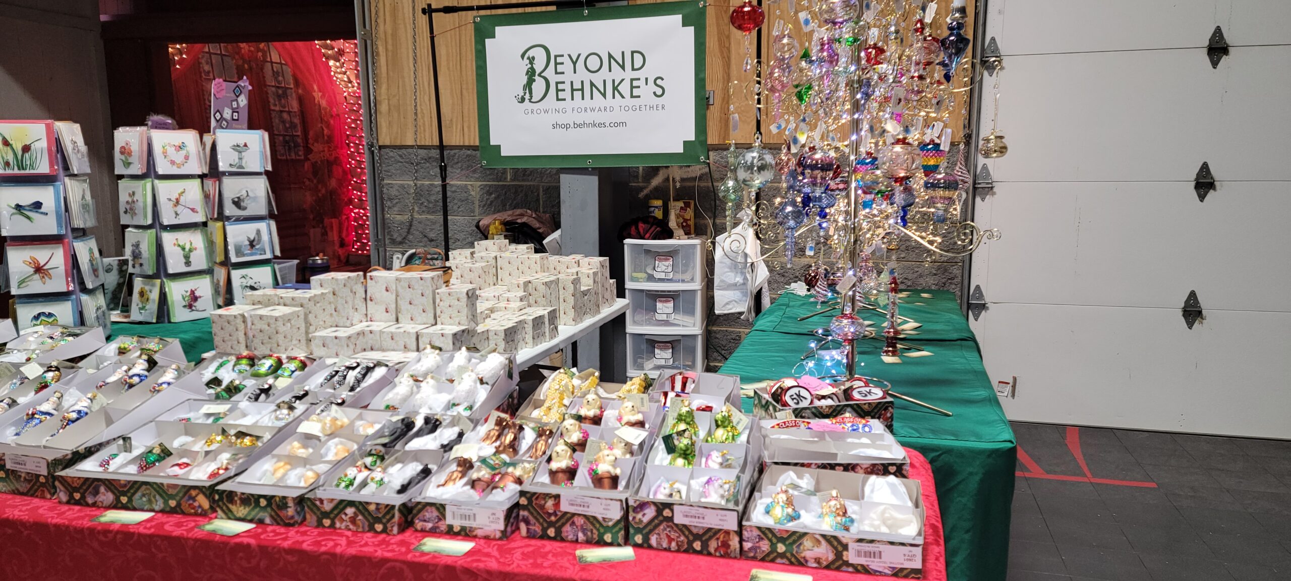 Beyond Behnke's Tables At The Kris Kringle Christmas Market