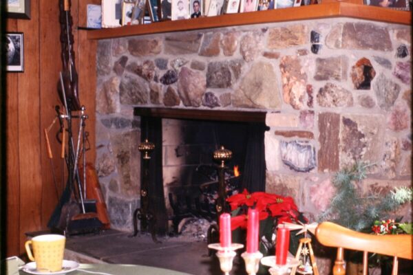 Albert And Rose Behnke's Fireplace
