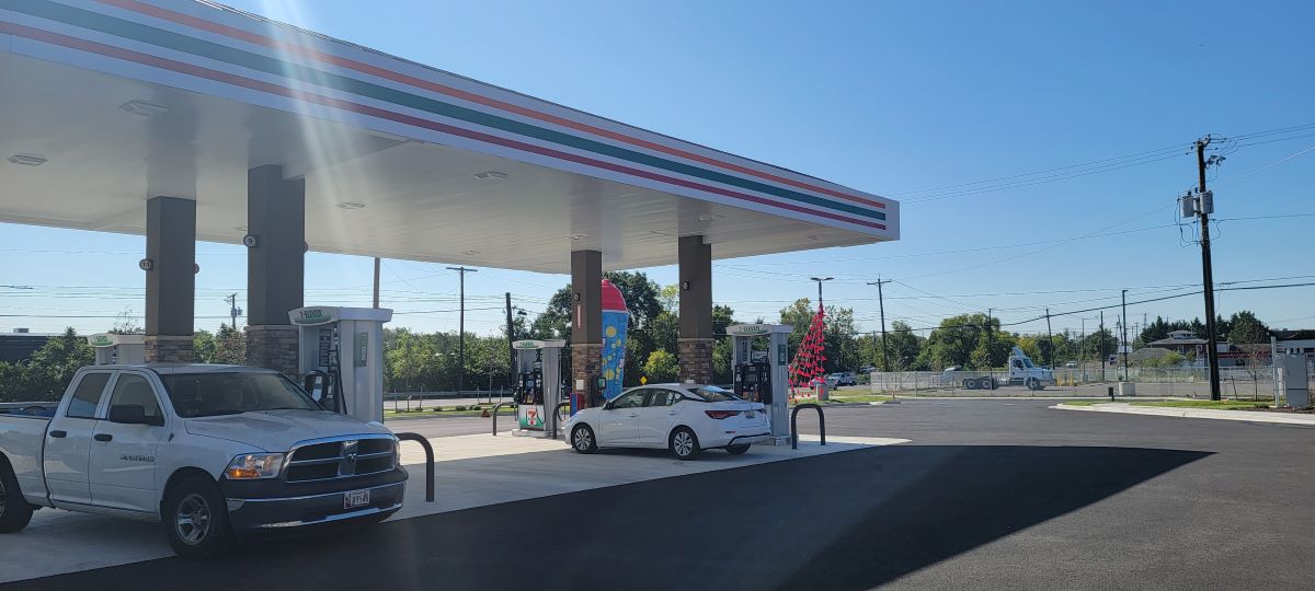 New Gas Pumps for 7/11