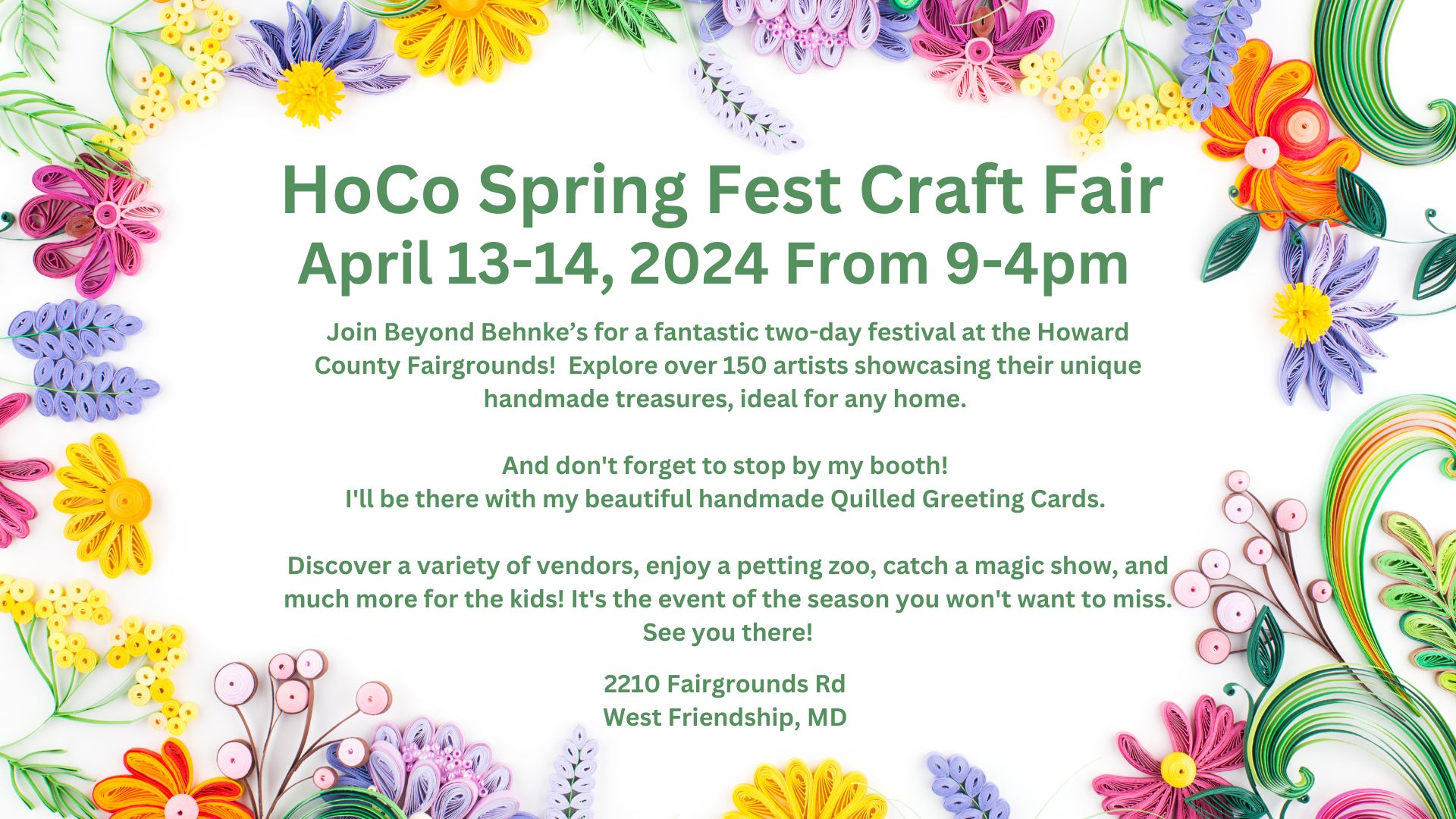 HoCo Spring Fest Craft Fair