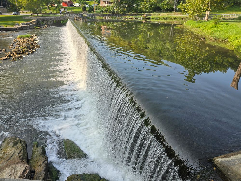 Devil's Backbone County Park Devil's Backbone Waterfall in Boonsboro MD