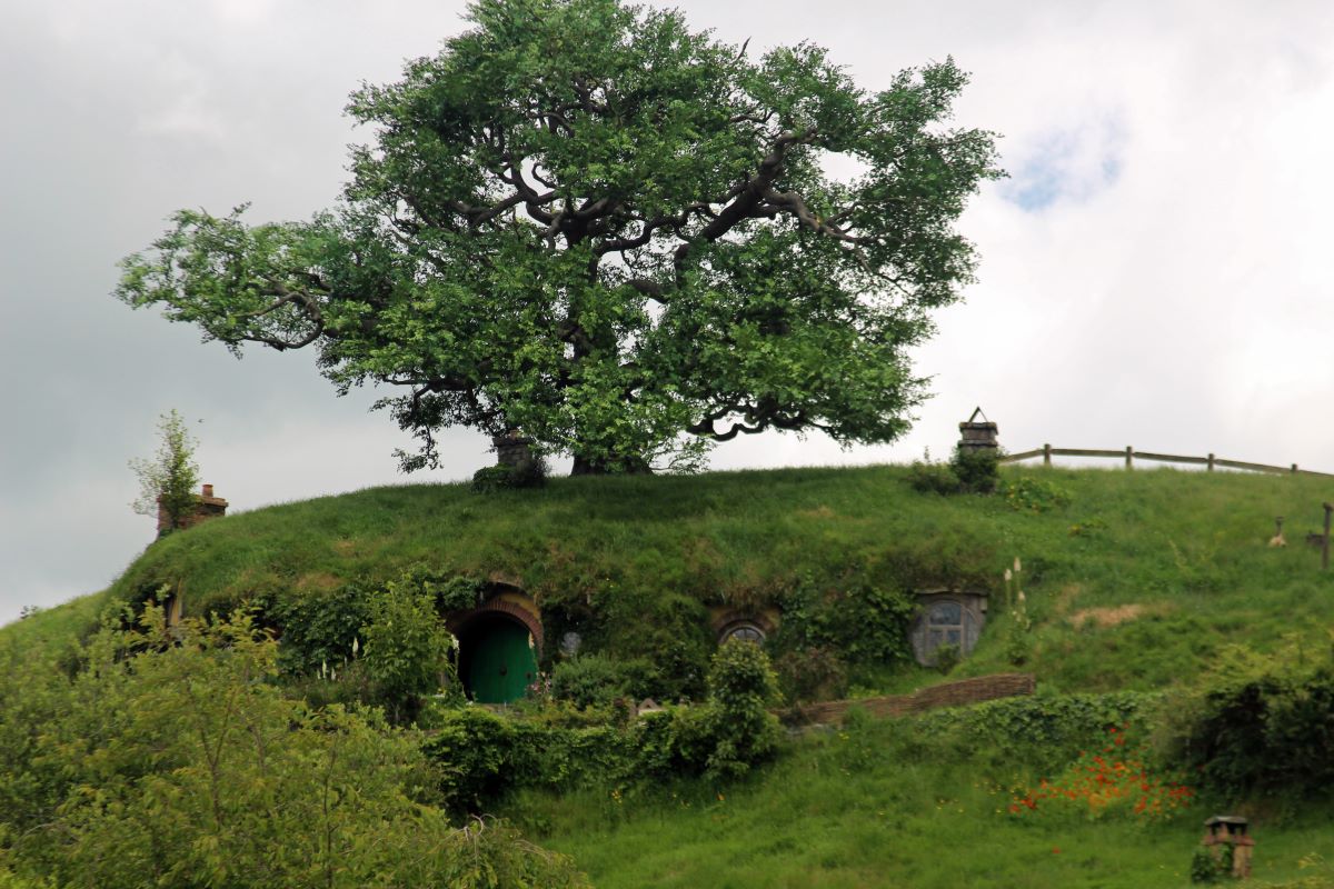 Hobbit village of Hobbiton Matamata, New Zealand