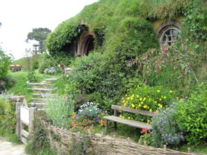 Hobbit village of Hobbiton Matamata, New Zealand