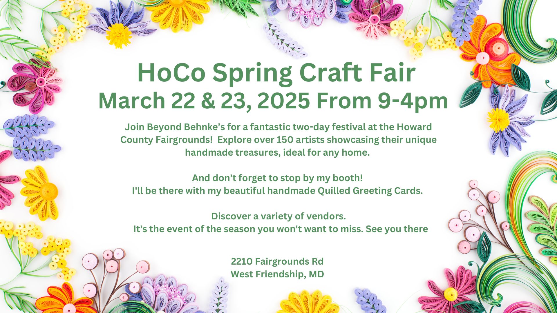 HoCo Spring Fest Craft Fair