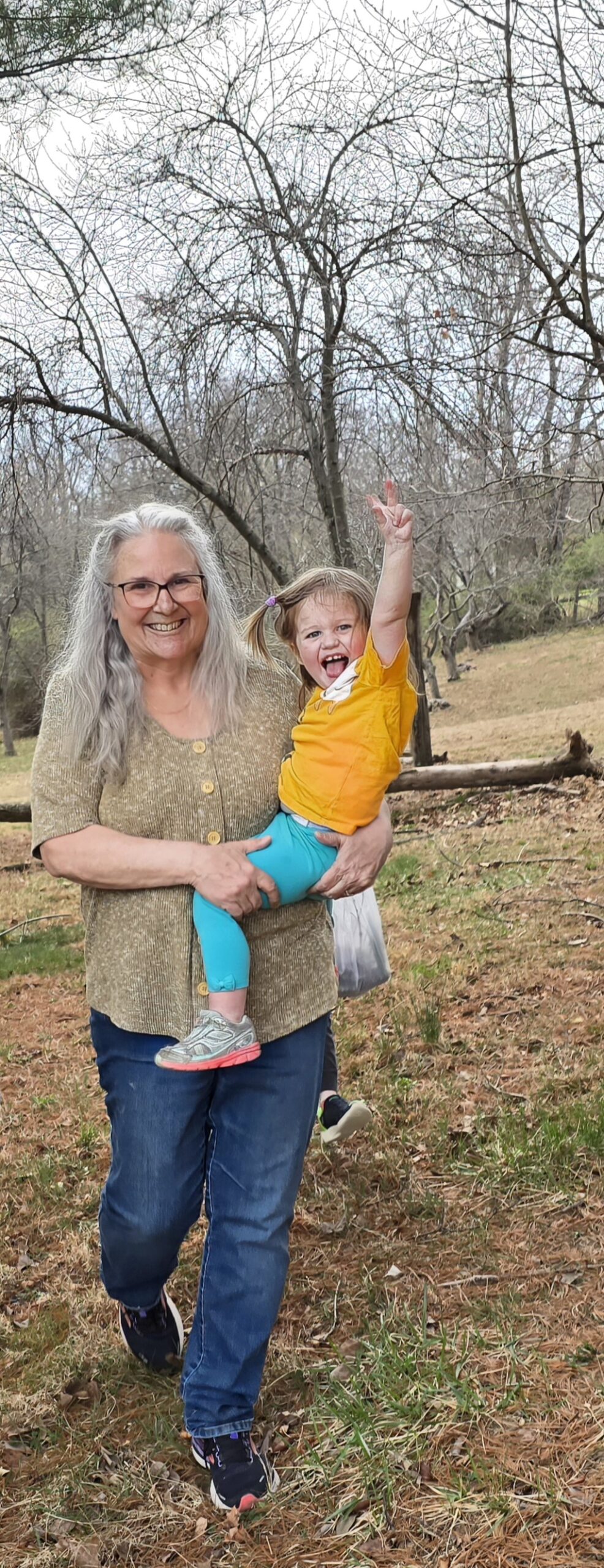 Elizabeth and Oma April 2025